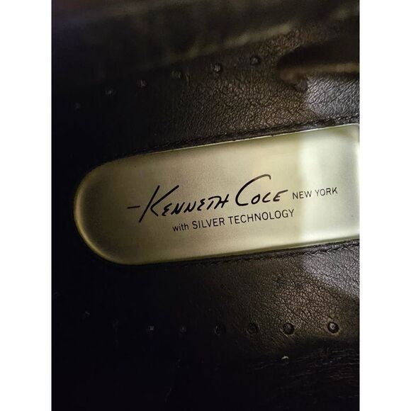 NWOB Kenneth Cole Silver Technology Set Your Clock Dress Shoes Size 14 - Picture 11 of 11